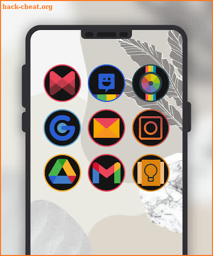 Revo Darkness - Icon Pack screenshot