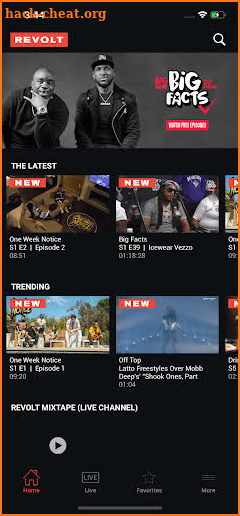 REVOLT TV screenshot