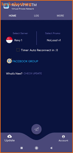 Revy VPN GTM - For No Load screenshot