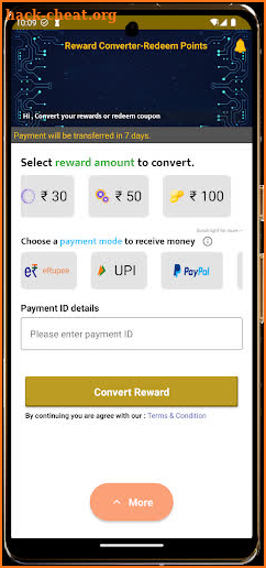 Reward Converter-Redeem Points screenshot