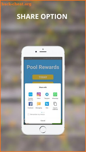 REWARD FOR POOl 2019 - Instant cash & coin Reward screenshot