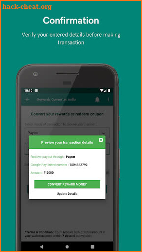 Rewards Converter India : redeem coupon or rewards screenshot