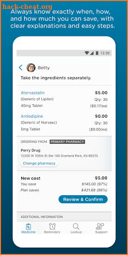 Rex: Rx Savings Solutions screenshot