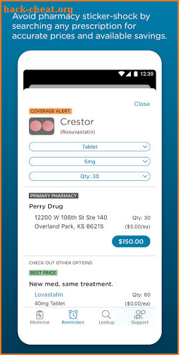 Rex: Rx Savings Solutions screenshot