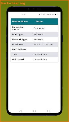 RF Signal Detector RF Signal Scanner screenshot