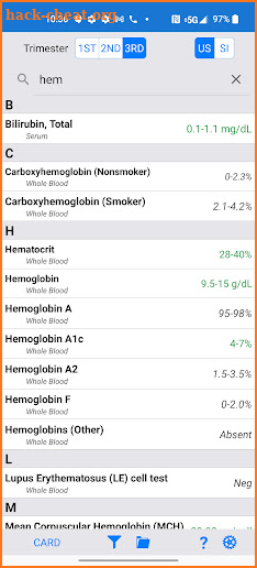 RH Medical Labs screenshot