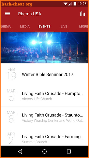 Rhema USA screenshot