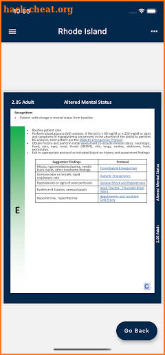 Rhode Island EMS Protocols screenshot