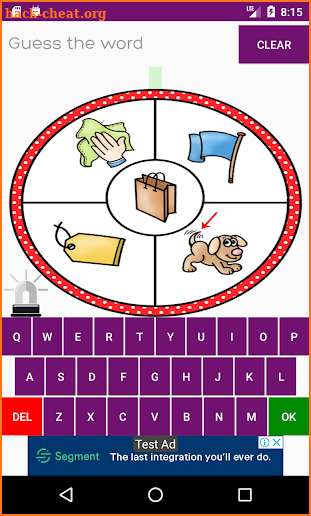 rhyming words - vocabulary builder quiz screenshot