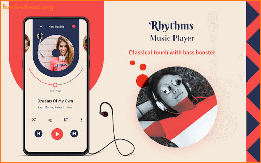 Rhythm music player screenshot