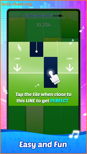 Rhythm Rush Lite-Be Piano Star screenshot