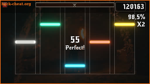 Rhythmetallic: Heavy Metal Rock Guitar Tap Rhythm screenshot