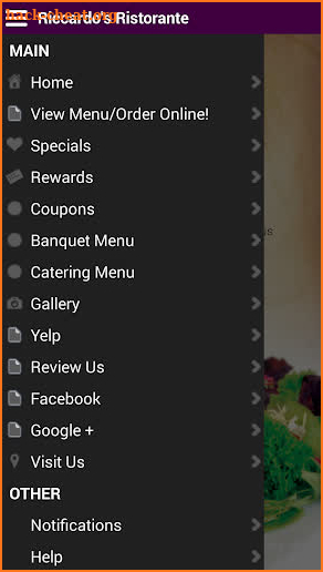 Riccardo's Restaurant screenshot