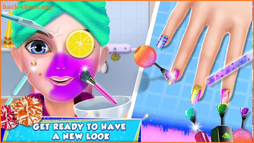 Rich Cheerleader Girl Fashion Makeover Game screenshot