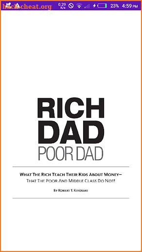 Rich Dad Poor Dad screenshot