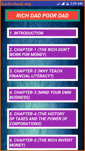 RICH DAD POOR DAD - Offline Motivational Book screenshot