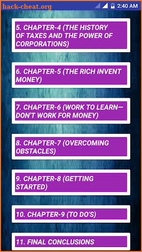 RICH DAD POOR DAD - Offline Motivational Book screenshot