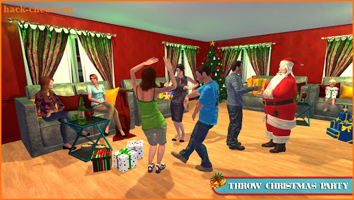 Rich Dad Santa: Fun Christmas Game screenshot