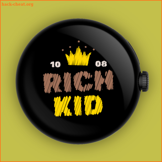 RiCH KiD - Premium Watch Face screenshot