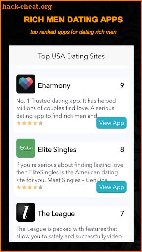 Richmen: Rich Men & Cougar Dating App Review screenshot