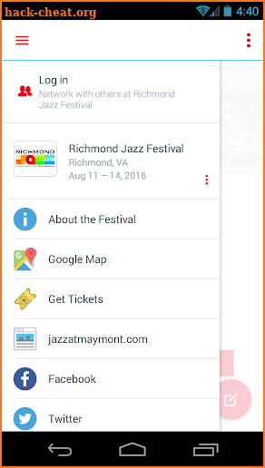 Richmond Jazz Festival screenshot