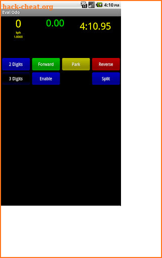 Richta Rally Odometer screenshot