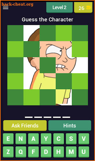 RICK AND MORTY CHARACTER QUIZ screenshot