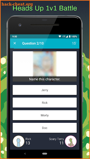 Rick and Morty Quiz screenshot