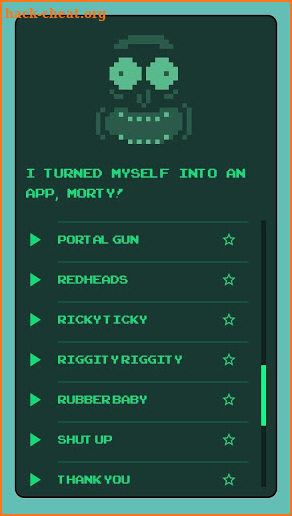 Rick and Morty Soundboard - Pickle Rick Soundboard screenshot