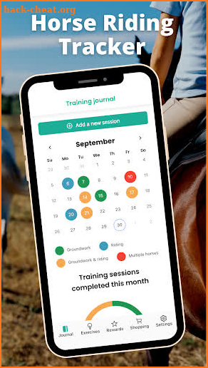 Rideable Horse Riding Tracker screenshot