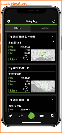 RIDEOLOGY THE APP MOTORCYCLE screenshot