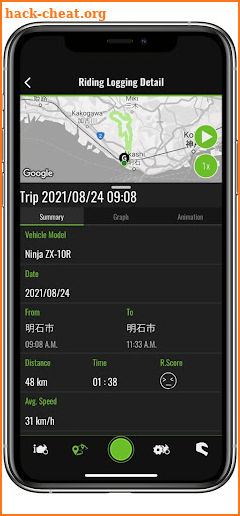 RIDEOLOGY THE APP MOTORCYCLE screenshot