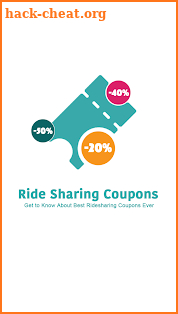 Ridesharing Coupons screenshot