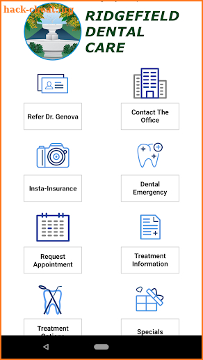 Ridgefield Dental Care screenshot