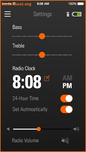 RIDGID™ Jobsite Radio screenshot