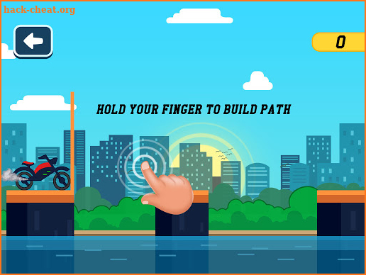 Riding Bike Game || Draw road bike game screenshot