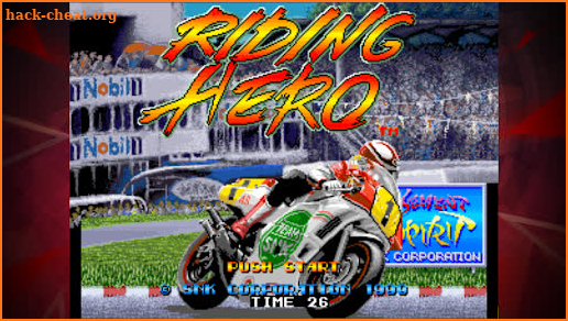 RIDING HERO ACA NEOGEO screenshot