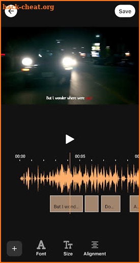 RidSub - Lyrics Video Maker screenshot