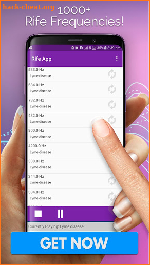 Rife App screenshot