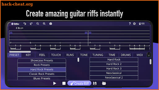 Riffler: Guitar Riff Generator screenshot