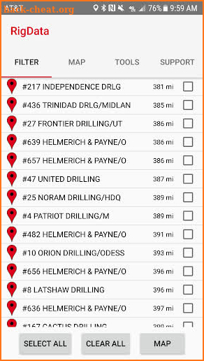 RigData Mobile screenshot