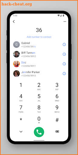 Right Dialer screenshot