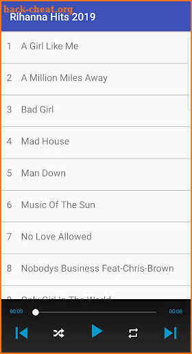 Rihanna Musics- Hits 2019-(Offline) screenshot