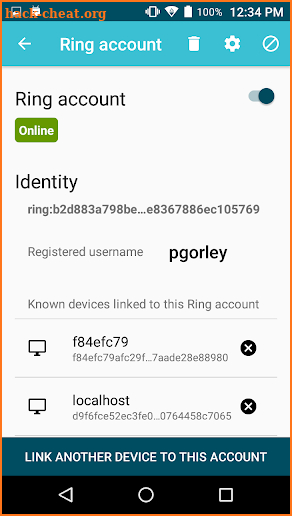 Ring screenshot