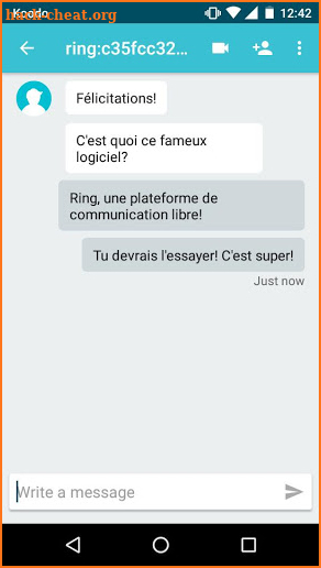 Ring screenshot