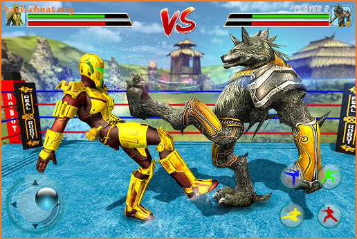 Ring Robot fighting games – Real Robot ring battle screenshot