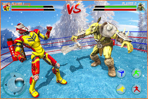 Ring Robot fighting games – Real Robot ring battle screenshot