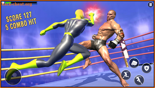 Ring Rope Frog Battle: Spider Power Vice City Hero screenshot