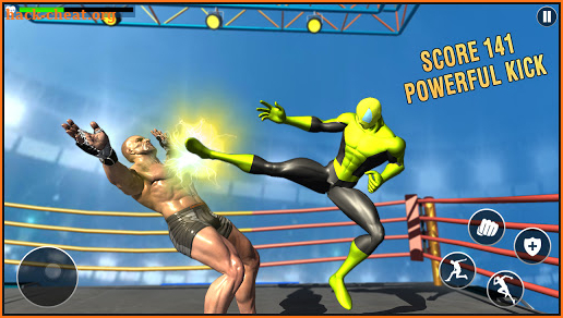 Ring Rope Frog Battle: Spider Power Vice City Hero screenshot