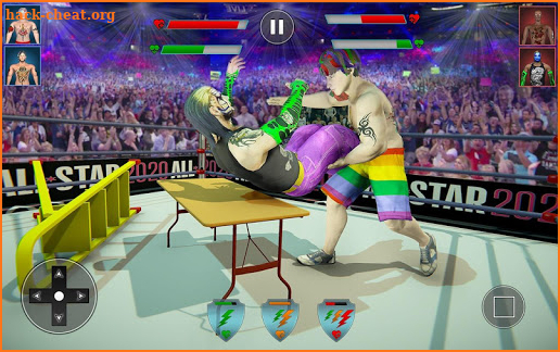 Ring Wrestling Revolution Cage Fighting Games 2021 screenshot